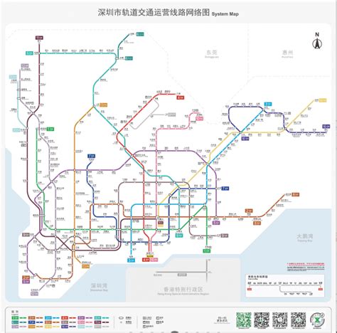 深圳蓮塘地鐵線|深圳地铁线路图，2024最新深圳地铁线路图，深圳地。